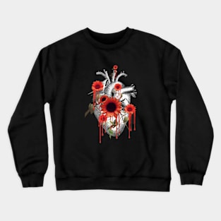 Floral heart 22 Crewneck Sweatshirt